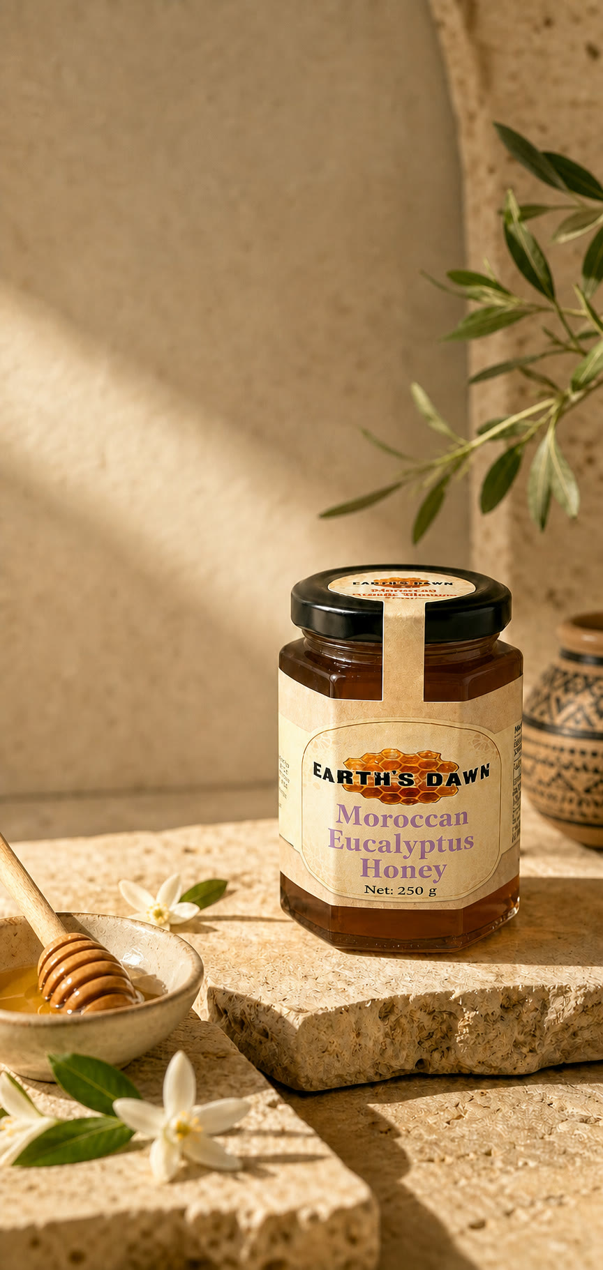 Earth's Dawn Eucalyptus Honey 250g